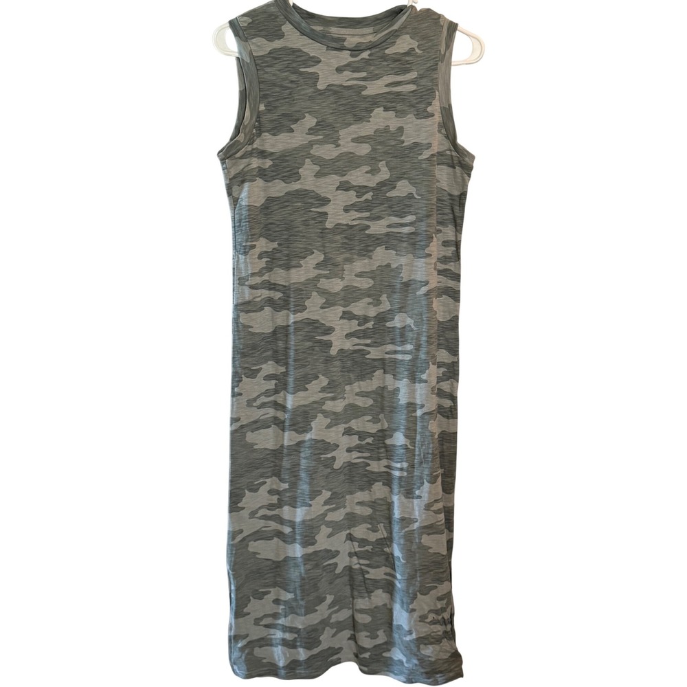 Universal Thread‎ Sleeveless Maxi Dress Camo Casual Tank Dress
